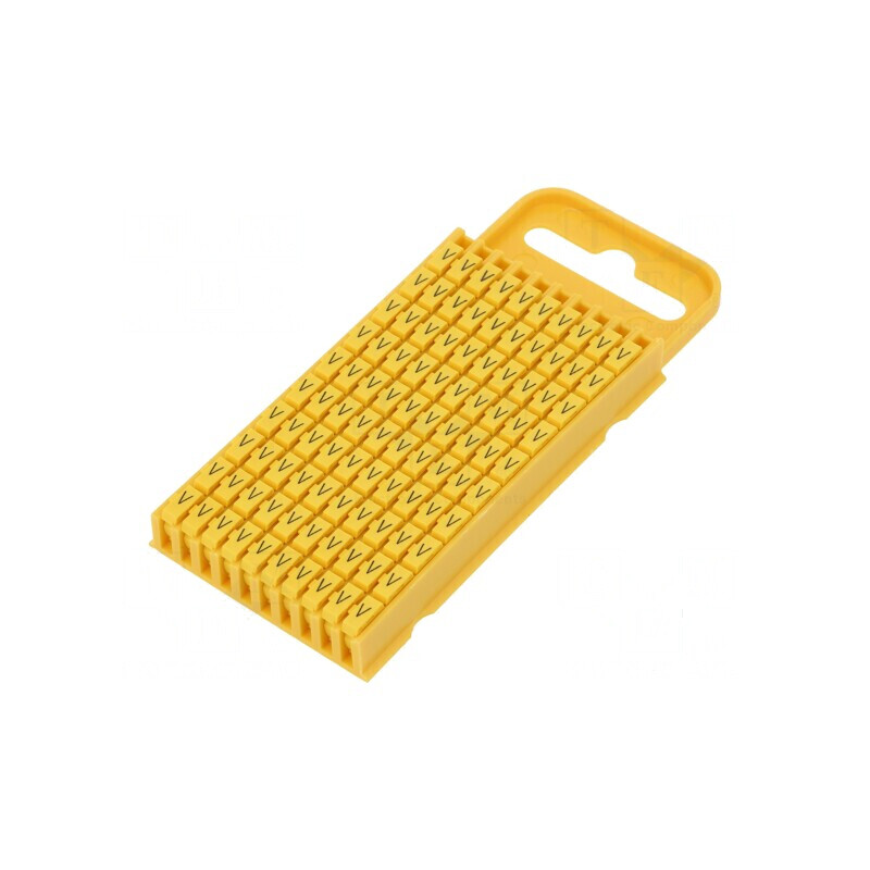 Markere Marcaj V 4,3-5,3mm Poliamidă Galbenă WIC -40÷85°C | Electronic-mag.ro | Componente Electronice Markere Marcaj V 4,3-5,3mm Poliamidă Galbenă WIC -40÷85°C | Electronic-mag.ro | Componente Electronice