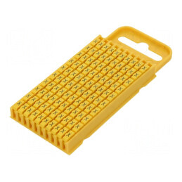 Markere Marcaj Galbene 4,3-5,3mm Poliamidă -40÷85°C WIC | Electronic-mag.ro | Componente Electronice