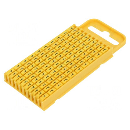 Markere Marcaj Y galbene 4,3-5,3mm poliamidă -40÷85°C WIC | Electronic-mag.ro | Componente Electronice