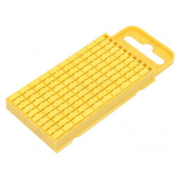 Markere galbene 4,3÷5,3mm poliamidă -40÷85°C cu împingere | Electronic-mag.ro | Componente Electronice
