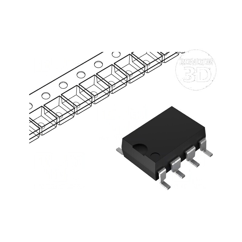 Tranzistor P-MOSFET unipolar SOP8 x2 | Electronic-mag.ro | Componente Electronice