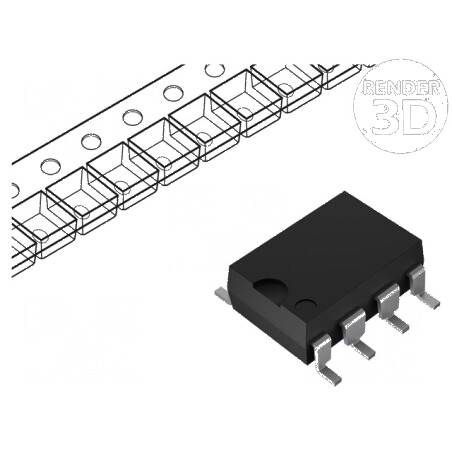 Tranzistor P-MOSFET unipolar SOP8 x2 | Electronic-mag.ro | Componente Electronice