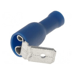 Terminal plat 6,3mm mamă/tată 1,5-2,5mm2 crimpat | Electronic-mag.ro | Componente Electronice