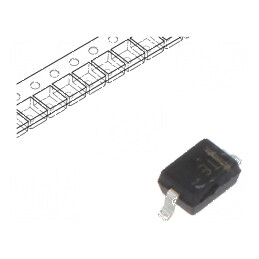 Diodă Zener 0,3W 6,2V SMD SOD323 | Electronic-mag.ro | Componente Electronice