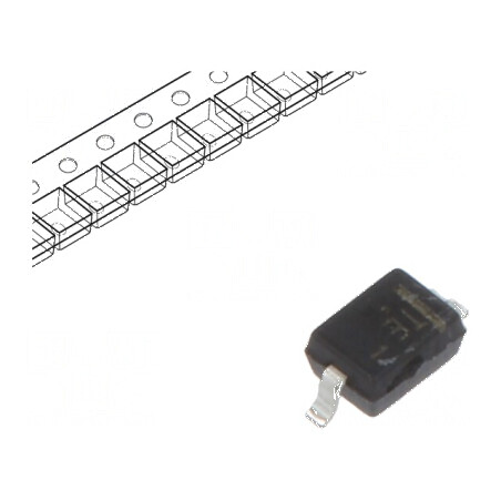 Diodă Zener 0,3W 6,2V SMD SOD323 | Electronic-mag.ro | Componente Electronice