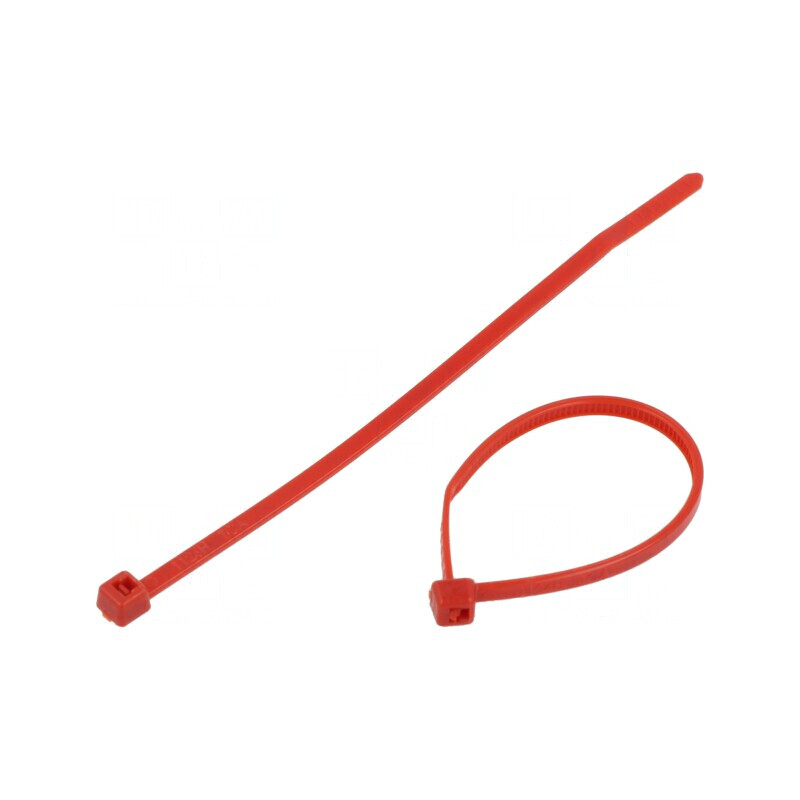 Colier de strângere roșu 100mm x 2,45mm poliamidă 80N | Electronic-mag.ro | Componente Electronice Colier de strângere roșu 100mm x 2,45mm poliamidă 80N | Electronic-mag.ro | Componente Electronice
