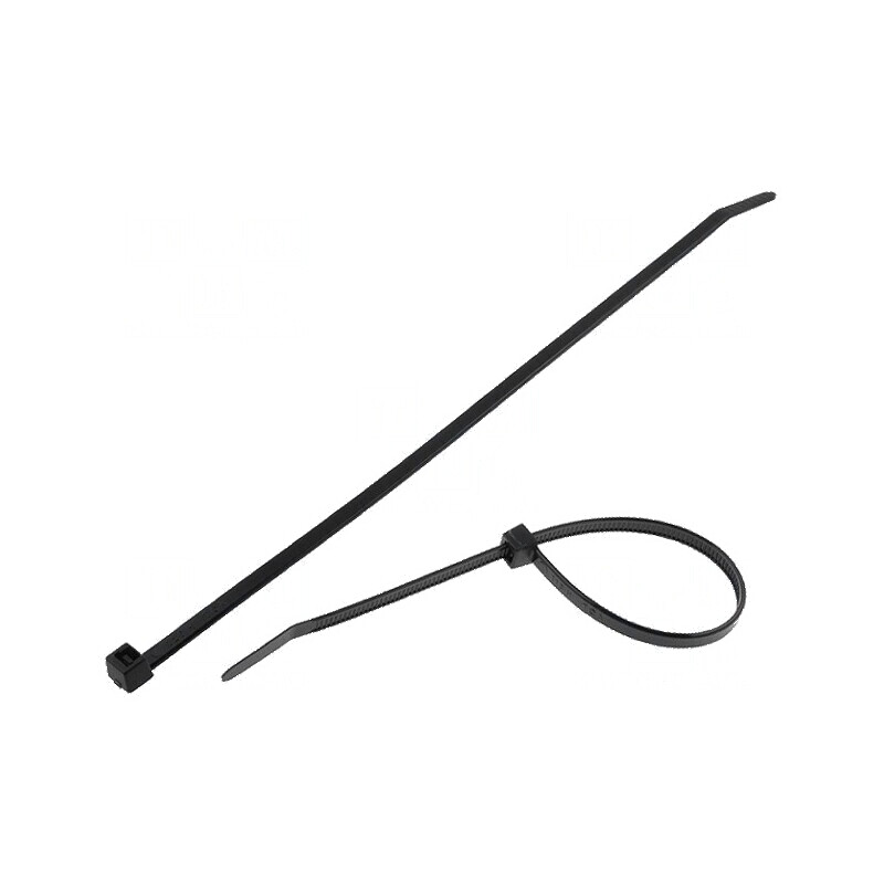 Colier de strângere poliamidă 210mm 4,7mm 355N negru | Electronic-mag.ro | Componente Electronice Colier de strângere poliamidă 210mm 4,7mm 355N negru | Electronic-mag.ro | Componente Electronice