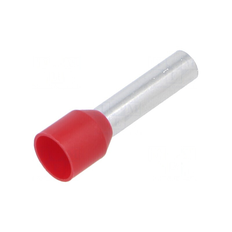 Vârf tub de capăt izolată cupru 10mm² 18mm cositorit crimpat | Electronic-mag.ro | Componente Electronice Vârf tub de capăt izolată cupru 10mm² 18mm cositorit crimpat | Electronic-mag.ro | Componente Electronice