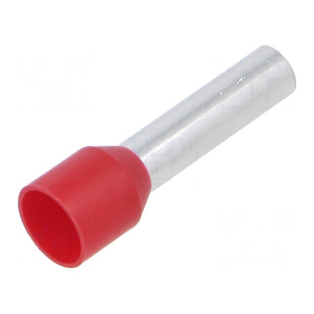 Vârf tub de capăt izolată cupru 10mm² 18mm cositorit crimpat | Electronic-mag.ro | Componente Electronice