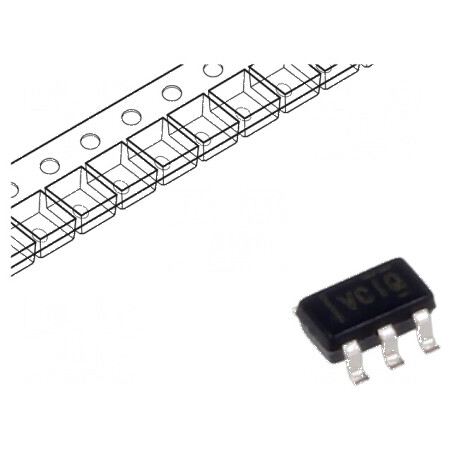 Stabilizator de tensiune LDO liniar nereglabil 3,3V 300mA | Electronic-mag.ro | Componente Electronice