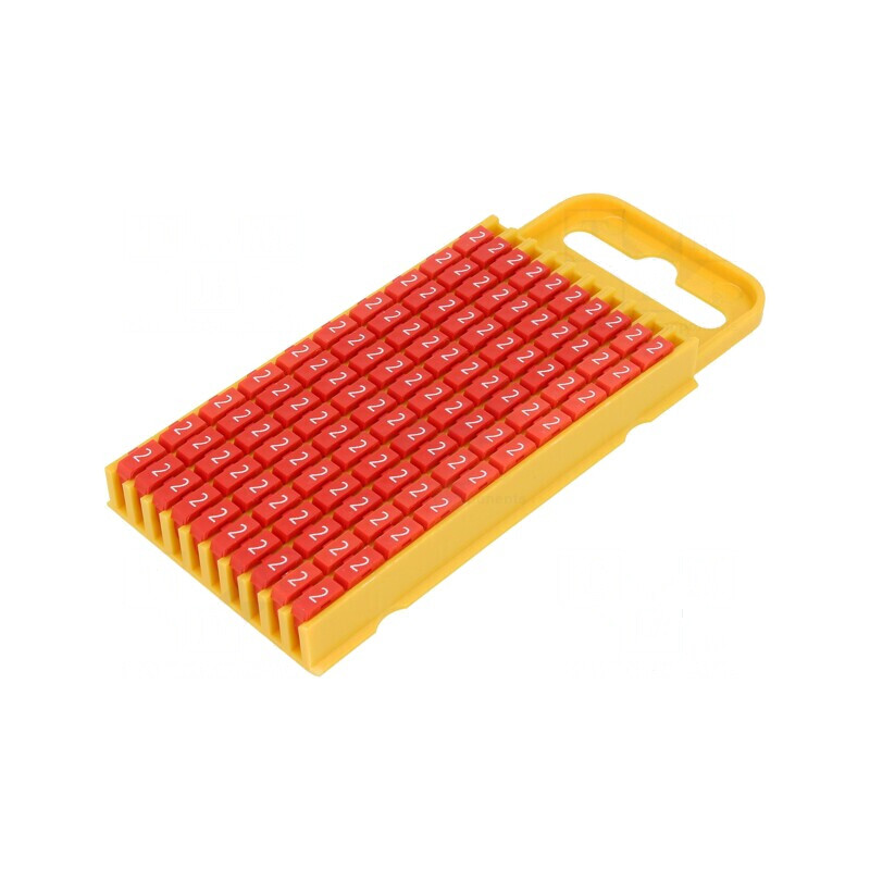 Markere Marcaj Poliamidă Roșie 2 4,3÷5,3mm -40÷85°C WIC | Electronic-mag.ro | Componente Electronice Markere Marcaj Poliamidă Roșie 2 4,3÷5,3mm -40÷85°C WIC | Electronic-mag.ro | Componente Electronice