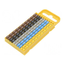 Markere Marcaj Poliamidă L1, L2, L3, N, Împământare 4,3÷5,3mm | Electronic-mag.ro | Componente Electronice