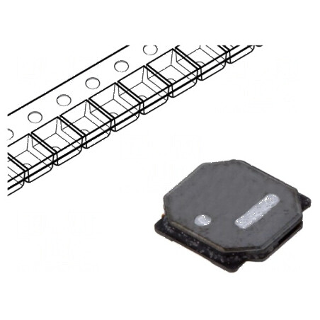 Inductor SMD 1uH 1,75A 0,07Ω 4,9x4,9x1mm | Electronic-mag.ro | Componente Electronice