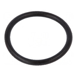 Garnitură O-ring cauciuc NBR 2mm 19mm neagră | Electronic-mag.ro | Componente Electronice
