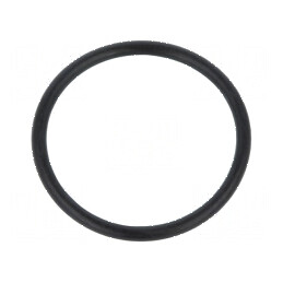 Garnitură O-ring cauciuc NBR 2mm 25mm neagră | Electronic-mag.ro | Componente Electronice