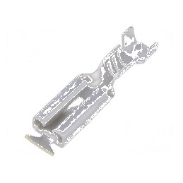 Terminal plat 2,8mm mamă 0,3-0,6mm² crimpat pe cablu | Electronic-mag.ro | Componente Electronice