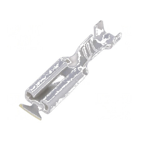 Terminal plat 2,8mm mamă 0,3-0,6mm² crimpat pe cablu | Electronic-mag.ro | Componente Electronice
