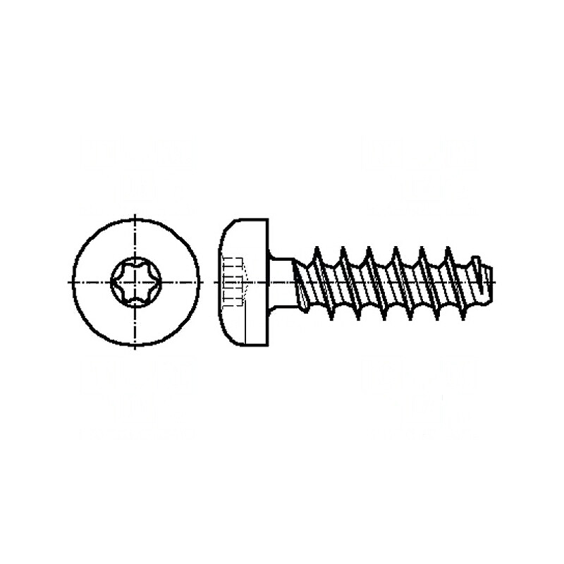 Şurub pentru plastic 2,5x6 cu cap rotund Torx® PLUS 8IP din oţel | Electronic-mag.ro | Componente Electronice Şurub pentru plastic 2,5x6 cu cap rotund Torx® PLUS 8IP din oţel | Electronic-mag.ro | Componente Electronice