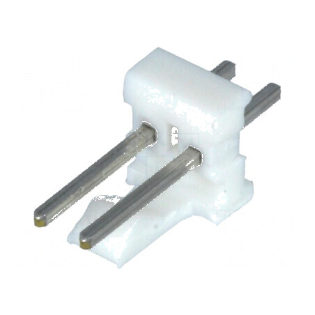 Conector cablu-placă soclu tată PIN 2 2,54mm THT MTA-100 | Electronic-mag.ro | Componente Electronice