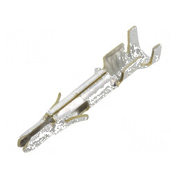 Pin tată alamă cositorit 0,5-2mm² 20-14AWG split crimpat | Electronic-mag.ro | Componente Electronice