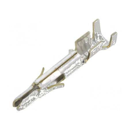 Pin tată alamă cositorit 0,5-2mm² 20-14AWG split crimpat | Electronic-mag.ro | Componente Electronice