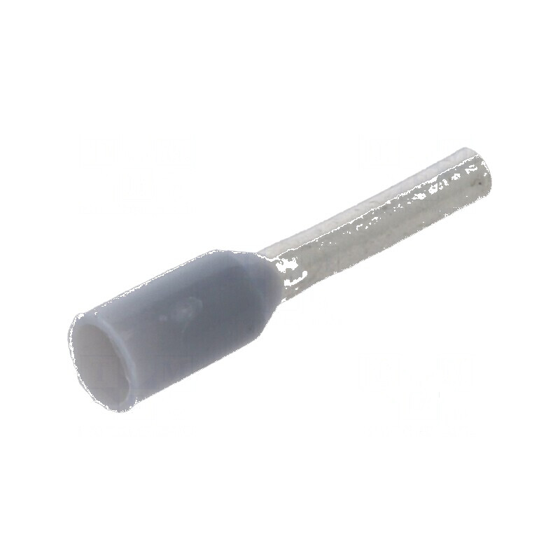 Vârf tub capăt izolată cupru 0,14mm2 6mm cositorit gri | Electronic-mag.ro | Componente Electronice Vârf tub capăt izolată cupru 0,14mm2 6mm cositorit gri | Electronic-mag.ro | Componente Electronice
