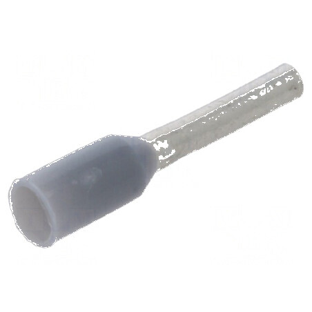 Vârf tub capăt izolată cupru 0,14mm2 6mm cositorit gri | Electronic-mag.ro | Componente Electronice