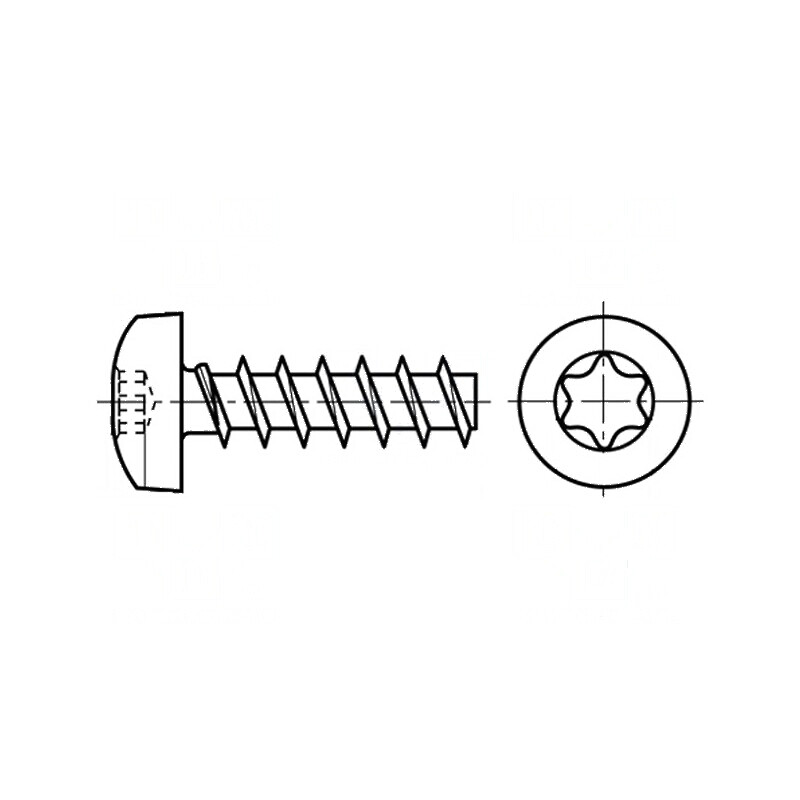 Şurub 5x10 Torx TX25 cu cap rotund din oţel călit Øcap 9,5mm | Electronic-mag.ro | Componente Electronice Şurub 5x10 Torx TX25 cu cap rotund din oţel călit Øcap 9,5mm | Electronic-mag.ro | Componente Electronice