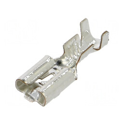 Terminal plat 4,8mm mamă 0,5-1,5mm² crimpat pe cablu | Electronic-mag.ro | Componente Electronice