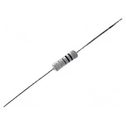 Rezistor metal oxide THT 1Ω 3W ±5% Ø5,5x16mm axial | Electronic-mag.ro | Componente Electronice