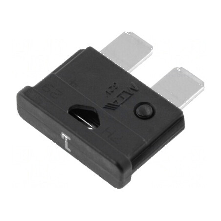 Siguranţă auto 1A 32VDC 19mm UNIVAL | Electronic-mag.ro | Componente Electronice