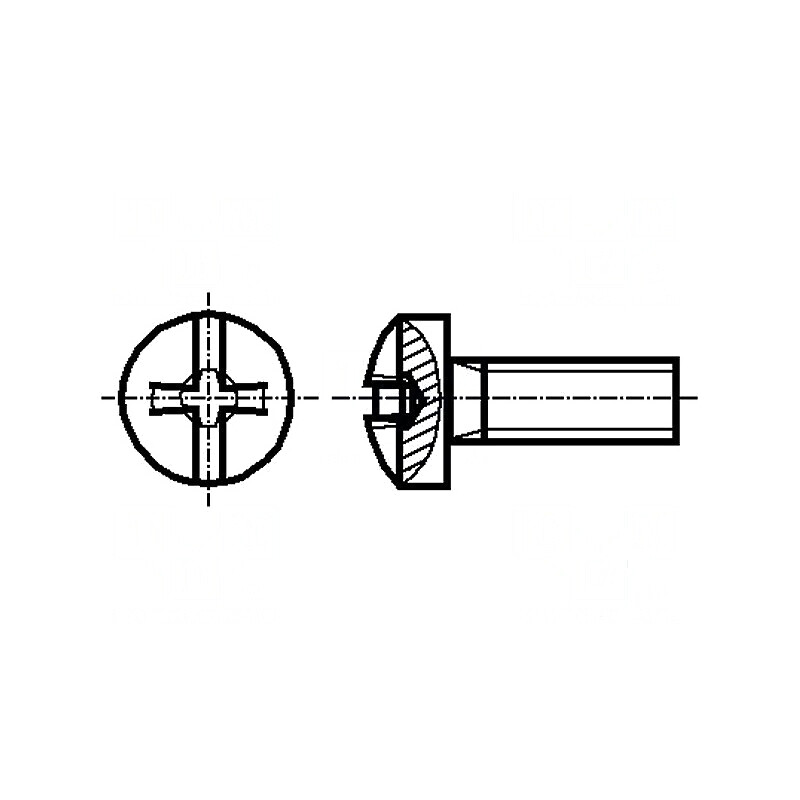 Şurub M1,6x2 0,35 Cap buton Phillips 0,4mm PH0 oţel | Electronic-mag.ro | Componente Electronice Şurub M1,6x2 0,35 Cap buton Phillips 0,4mm PH0 oţel | Electronic-mag.ro | Componente Electronice