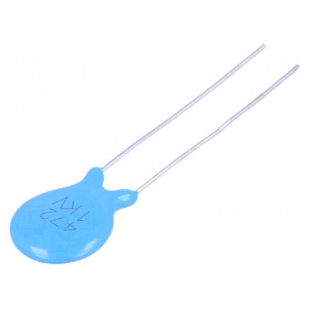 Condensator ceramic 4,7nF 1kV Y5P ±10% THT 5mm | Electronic-mag.ro | Componente Electronice