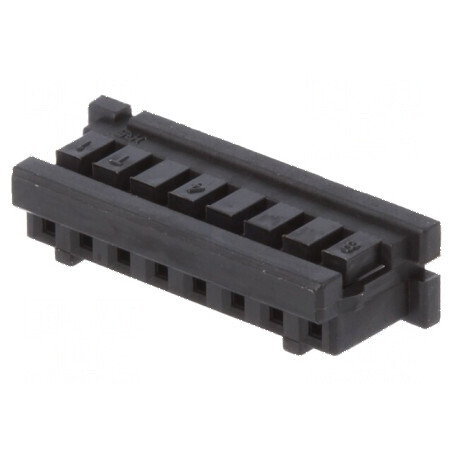 Conector cablu-cablu/PCB mufă mamă 8 pini DF3 2mm drept | Electronic-mag.ro | Componente Electronice