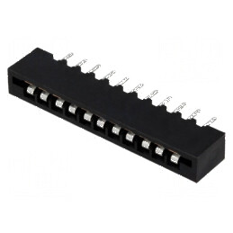 Conector FFC/FPC drept 11 pini Non-ZIF THT cositorit 20mΩ | Electronic-mag.ro | Componente Electronice