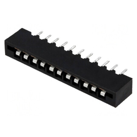 Conector FFC/FPC drept 11 pini Non-ZIF THT cositorit 20mΩ | Electronic-mag.ro | Componente Electronice