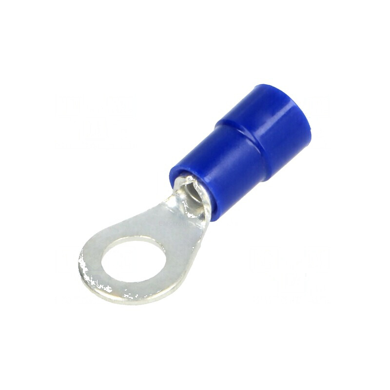 Vârf inelar M5 Ø 5,2mm, 1,5-2,5mm2, crimpat pe cablu izolat | Electronic-mag.ro | Componente Electronice Vârf inelar M5 Ø 5,2mm, 1,5-2,5mm2, crimpat pe cablu izolat | Electronic-mag.ro | Componente Electronice