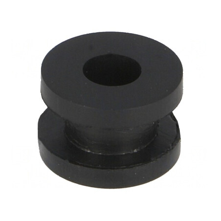 Manșon din gumă neagră Øorif 8mm, Øorif 5mm | Electronic-mag.ro | Componente Electronice