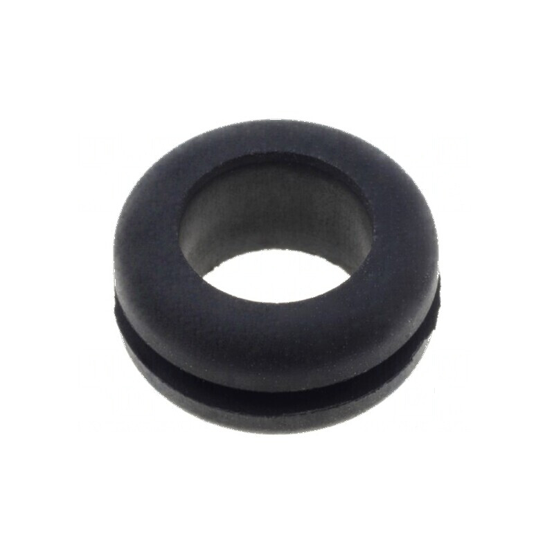 Manșon din gumă neagră Ø 10mm, Ø orificiu 7,6mm | Electronic-mag.ro | Componente Electronice Manșon din gumă neagră Ø 10mm, Ø orificiu 7,6mm | Electronic-mag.ro | Componente Electronice