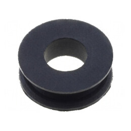 Manșon din gumă neagră Øorif. mont: 8,5mm Øorif: 5mm | Electronic-mag.ro | Componente Electronice