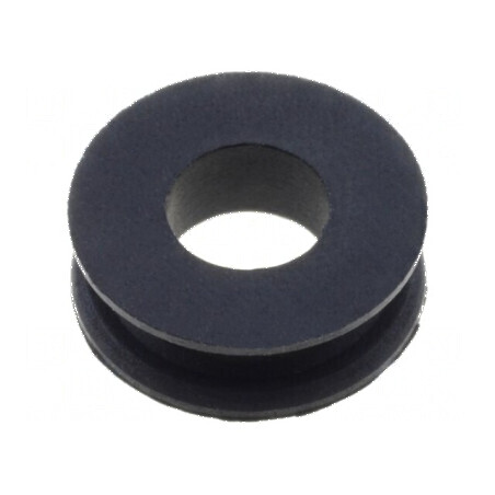 Manșon din gumă neagră Øorif. mont: 8,5mm Øorif: 5mm | Electronic-mag.ro | Componente Electronice