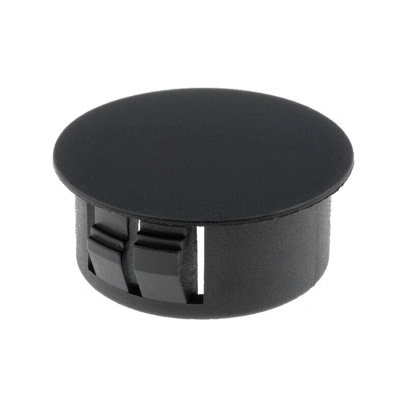 Capac de protecție poliamidă gros perete 3,3mm H: 11mm negru | Electronic-mag.ro | Componente Electronice