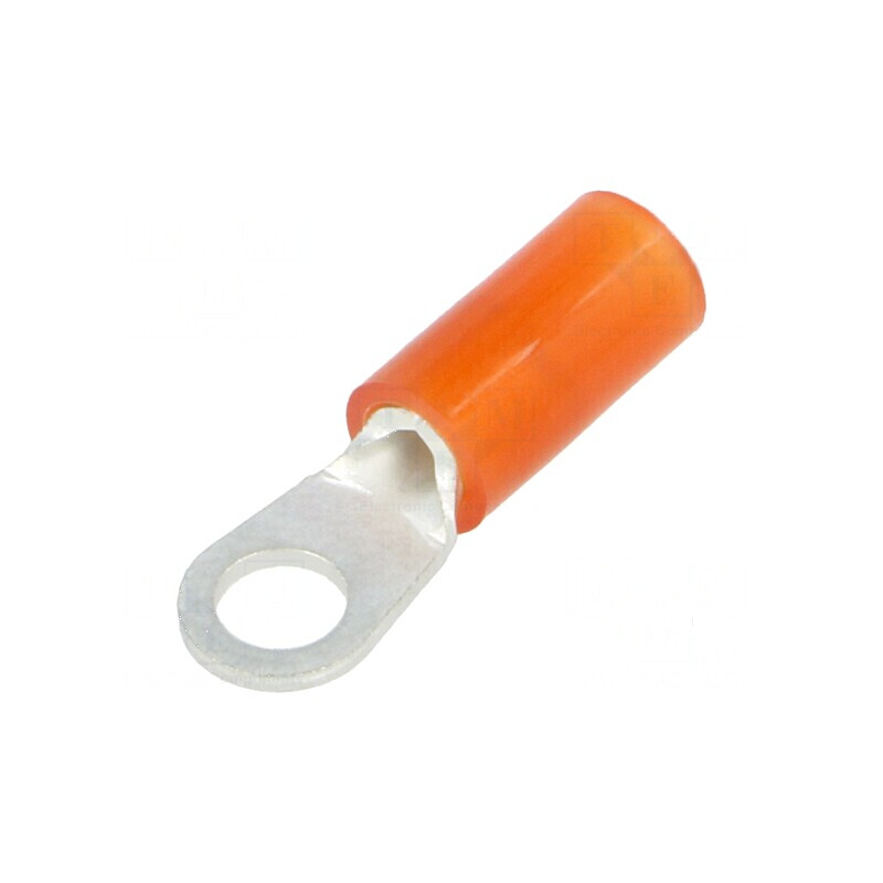 Vârf inelar M3,5 Ø3,7mm pentru cablu 0,5-1,5mm2, izolată | Electronic-mag.ro | Componente Electronice Vârf inelar M3,5 Ø3,7mm pentru cablu 0,5-1,5mm2, izolată | Electronic-mag.ro | Componente Electronice