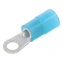 Vârf inelar M3,5 Ø 3,7mm pentru cablu izolat 1÷2,5mm2 | Electronic-mag.ro | Componente Electronice