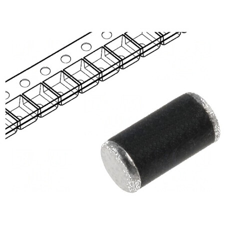 Diodă redresoare SMD 1,6kV 1A DO213AB | Electronic-mag.ro | Componente Electronice