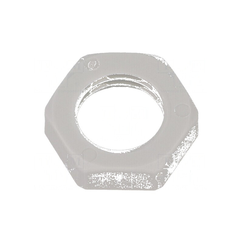 Piuliță M12 poliamidă 5mm, Cheie 17mm, gri, -40÷100°C | Electronic-mag.ro | Componente Electronice Piuliță M12 poliamidă 5mm, Cheie 17mm, gri, -40÷100°C | Electronic-mag.ro | Componente Electronice