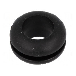Manșon PVC negru Ø 9,5mm, Ø 8mm -30÷60°C | Electronic-mag.ro | Componente Electronice