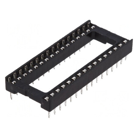 Soclu DIP32 15,24mm THT 2,54mm pentru circuite integrate | Electronic-mag.ro | Componente Electronice