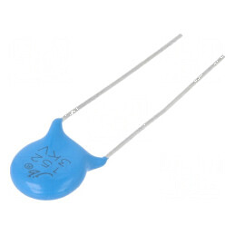 Condensator ceramic 1,5nF 3kVDC Y5P ±10% 7,5mm | Electronic-mag.ro | Componente Electronice