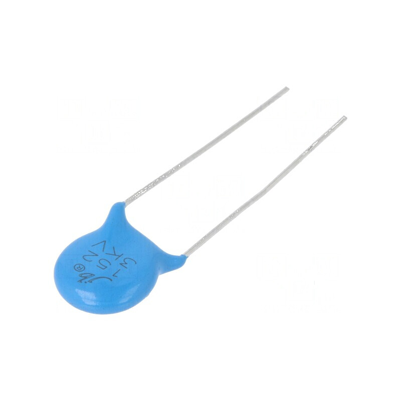 Condensator ceramic 1,5nF 3kVDC Y5P ±10% 7,5mm | Electronic-mag.ro | Componente Electronice Condensator ceramic 1,5nF 3kVDC Y5P ±10% 7,5mm | Electronic-mag.ro | Componente Electronice